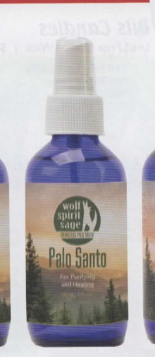 Wolf Spirit Palo Santo Spray 4 oz.