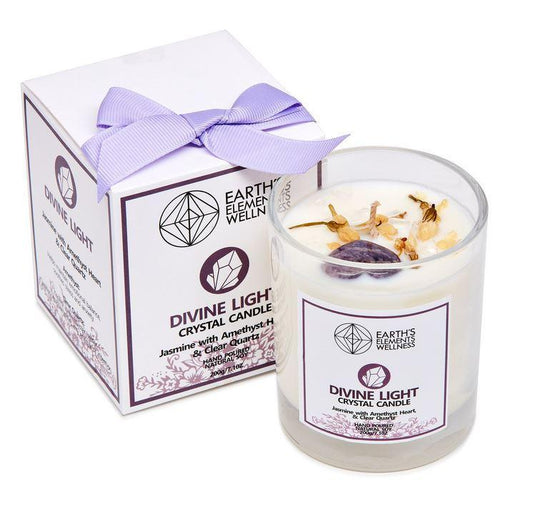 Natural Soy Crystal Candle - Divine Light