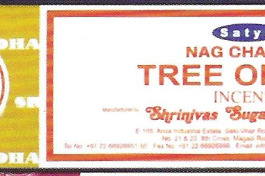 Nag Champa Incense 15 gram - Tree of Life