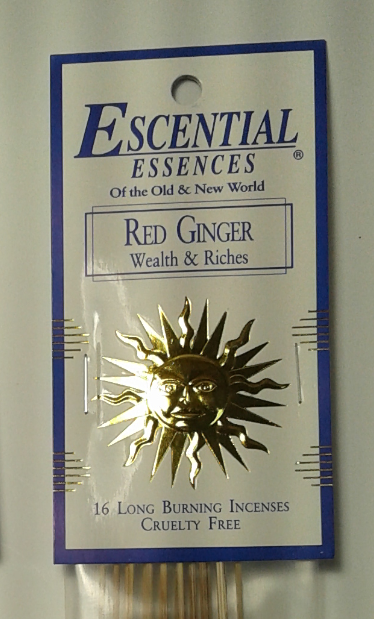 Escential Essences Incense - Red Ginger
