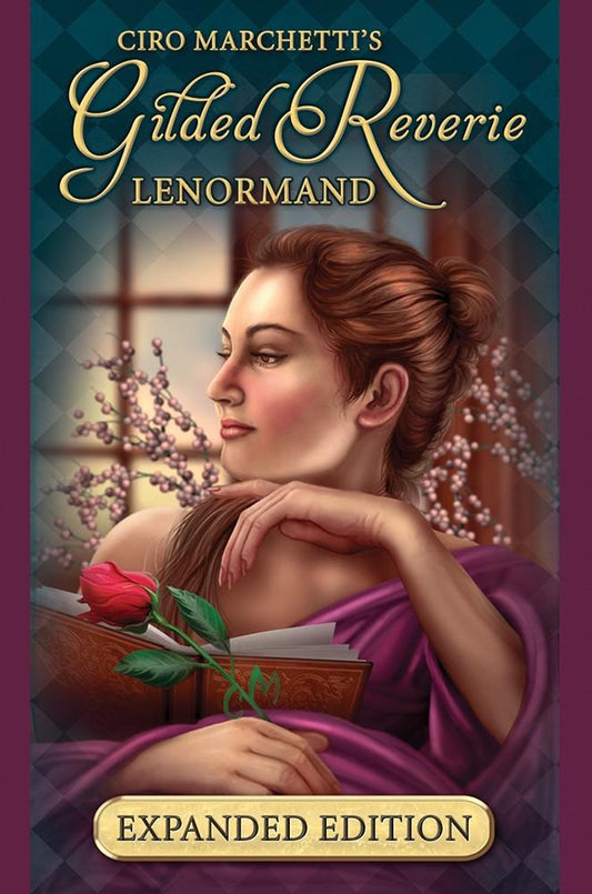 Gilded Reverie Lenormand deck (47-cards) NEW ISSUE  by Marchetti