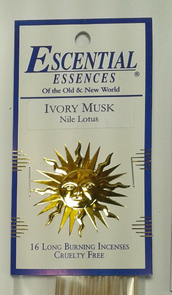Escential Essences Incense - Ivory Musk