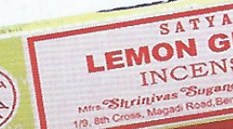 Nag Champa Incense 15 gram - Lemon Grass