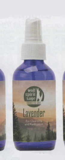 Wolf Spirit Spray - Lavender  4 oz