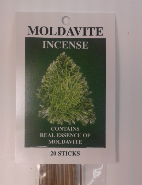 Moldavite Incense sticks (20/pkg.) next ship 4.75