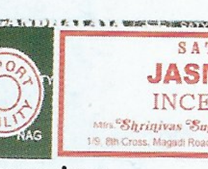 Nag Champa Incense 15 gram - Jasmine