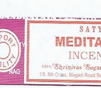 Nag Champa Meditation Incense 15 gram