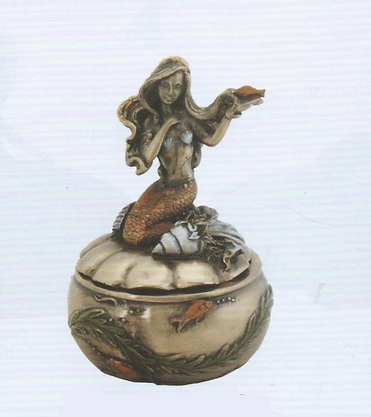 Mermaid Ariel Box resin
