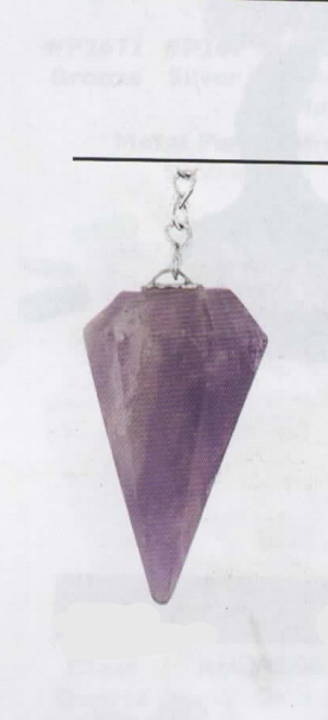 Pendulum - Amethyst Hexagonal Classic
