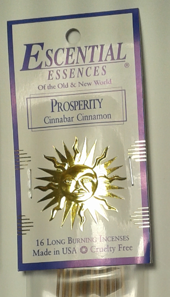 Escential Essences Incense - Prosperity