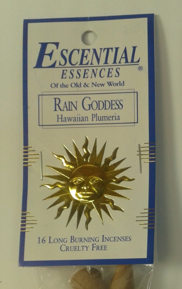 Escential Essences Cone Incense - Rain Goddess
