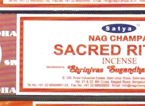 Nag Champa Incense 15 gram - Sacred Ritual