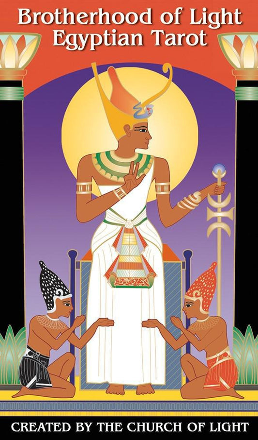 Brotherhood of Light Egyptian Tarot Deck (color)  by Brewer